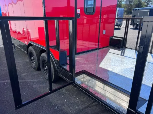 2024 8.5X24 TA3 RED BBQ TRAILER - Image 5