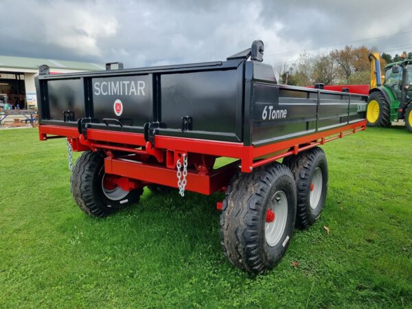 SCIMITAR 6 TONNE TANDEM AXLE TIP TRAILERS - Image 3