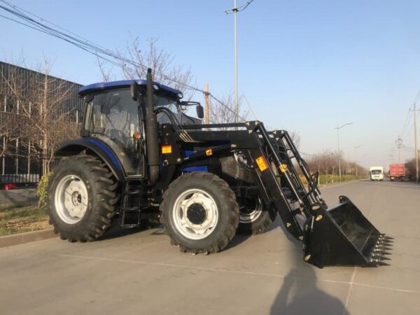 Lovol M1004 100hp Cabin Tractor, Front end Loader - Image 4