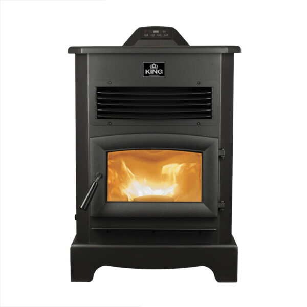 King Wi-Fi Pellet Stove with 170 lb. Hopper (2,200 sq.ft.)