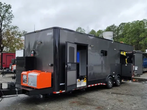 8.5 X 28 BBQ TRAILER WITH EQUIPMENT