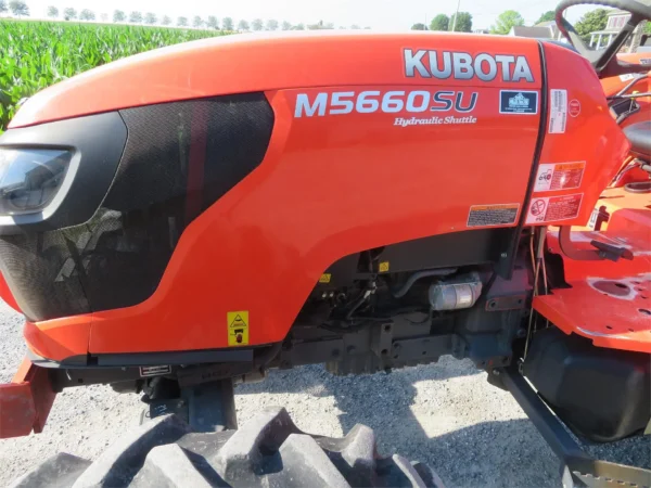 2016 Kubota M5660SUD Tractor - Image 4